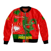 Portugal Day 2024 Bomber Jacket de Camoes e das Comunidades Portuguesas - Wonder Print Shop