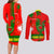 Portugal Day 2024 Couples Matching Long Sleeve Bodycon Dress and Long Sleeve Button Shirt de Camoes e das Comunidades Portuguesas