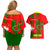 Portugal Day 2024 Couples Matching Off Shoulder Short Dress and Hawaiian Shirt de Camoes e das Comunidades Portuguesas - Wonder Print Shop