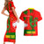 Portugal Day 2024 Couples Matching Short Sleeve Bodycon Dress and Hawaiian Shirt de Camoes e das Comunidades Portuguesas - Wonder Print Shop