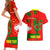 Portugal Day 2024 Couples Matching Short Sleeve Bodycon Dress and Hawaiian Shirt de Camoes e das Comunidades Portuguesas