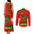 Portugal Day 2024 Couples Matching Tank Maxi Dress and Long Sleeve Button Shirt de Camoes e das Comunidades Portuguesas