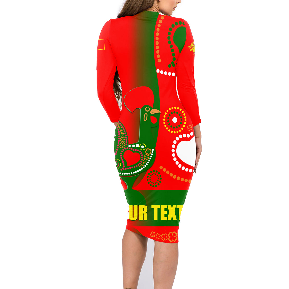 Portugal Day 2024 Family Matching Long Sleeve Bodycon Dress and Hawaiian Shirt de Camoes e das Comunidades Portuguesas - Wonder Print Shop
