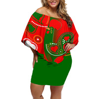 Portugal Day 2024 Family Matching Off Shoulder Short Dress and Hawaiian Shirt de Camoes e das Comunidades Portuguesas - Wonder Print Shop