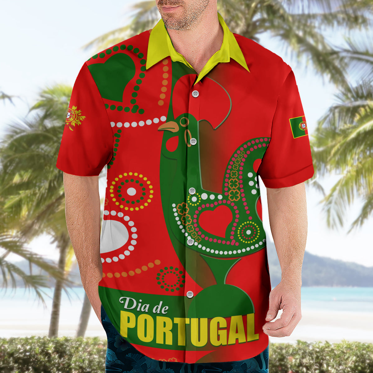 Portugal Day 2024 Hawaiian Shirt de Camoes e das Comunidades Portuguesas - Wonder Print Shop