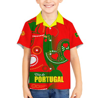 Portugal Day 2024 Kid Hawaiian Shirt de Camoes e das Comunidades Portuguesas - Wonder Print Shop