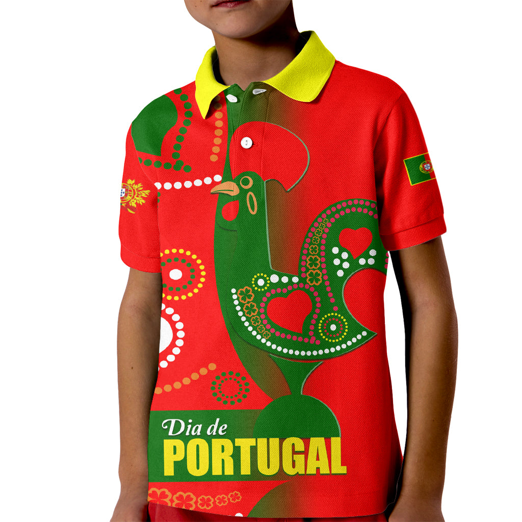 Portugal Day 2024 Kid Polo Shirt de Camoes e das Comunidades Portuguesas - Wonder Print Shop