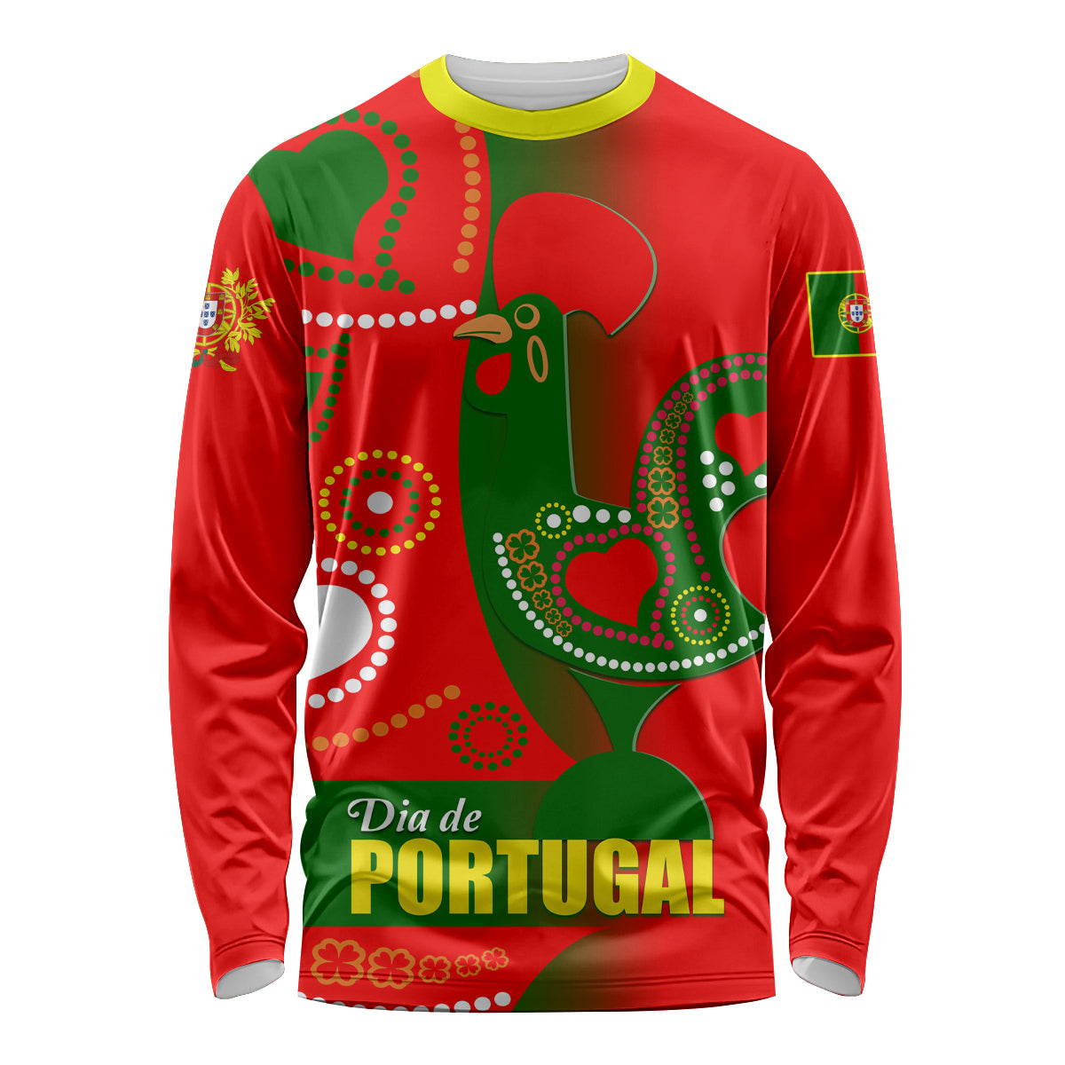 Portugal Day 2024 Long Sleeve Shirt de Camoes e das Comunidades Portuguesas - Wonder Print Shop