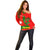 Portugal Day 2024 Off Shoulder Sweater de Camoes e das Comunidades Portuguesas - Wonder Print Shop