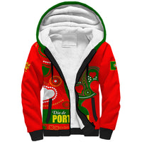 Portugal Day 2024 Sherpa Hoodie de Camoes e das Comunidades Portuguesas - Wonder Print Shop