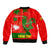 Portugal Day 2024 Sleeve Zip Bomber Jacket de Camoes e das Comunidades Portuguesas - Wonder Print Shop