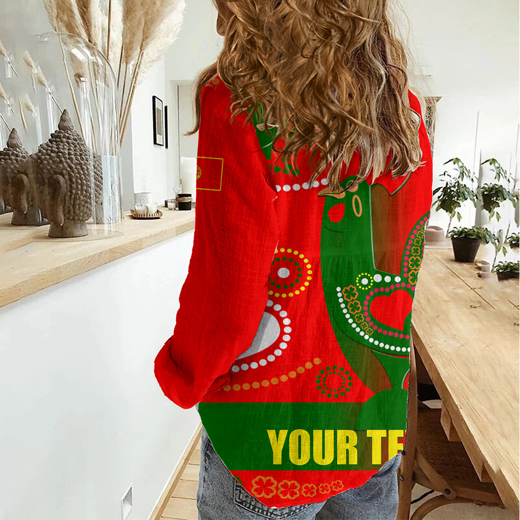Portugal Day 2024 Women Casual Shirt de Camoes e das Comunidades Portuguesas - Wonder Print Shop