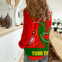 Portugal Day 2024 Women Casual Shirt de Camoes e das Comunidades Portuguesas - Wonder Print Shop