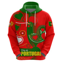 Portugal Day 2024 Zip Hoodie de Camoes e das Comunidades Portuguesas - Wonder Print Shop