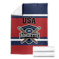 USA 2025 Ringette Blanket Go Champion Team Ringette USA