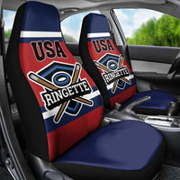 USA 2025 Ringette Car Seat Cover Go Champion Team Ringette USA