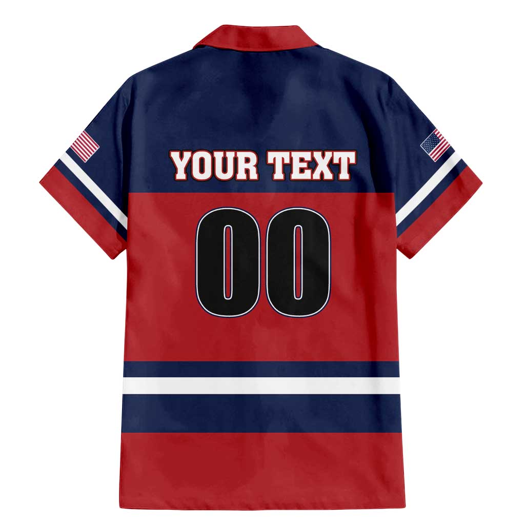 Custom USA 2025 Ringette Family Matching Mermaid Dress and Hawaiian Shirt Go Champion Team Ringette USA