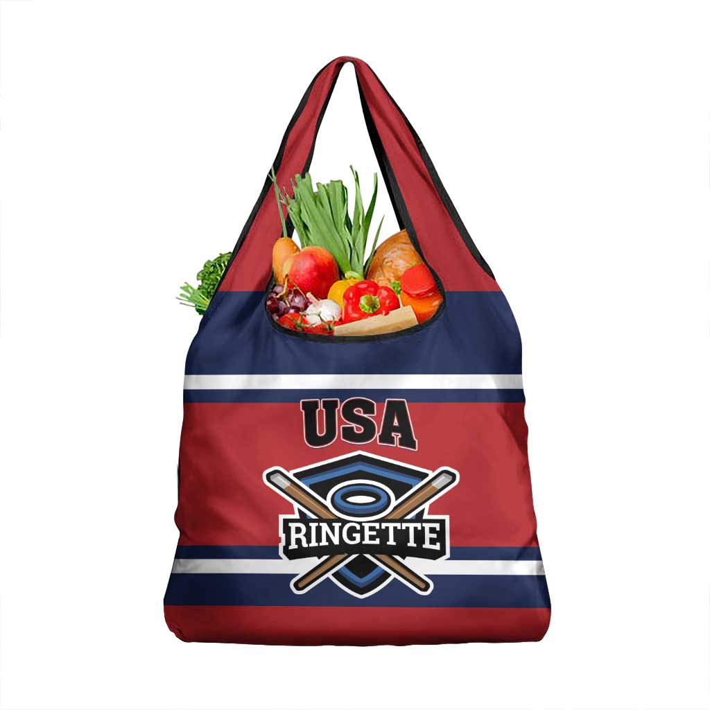 USA 2025 Ringette Grocery Bag Go Champion Team Ringette USA