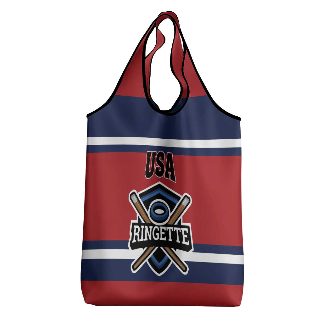 USA 2025 Ringette Grocery Bag Go Champion Team Ringette USA