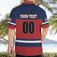 Custom USA 2025 Ringette Hawaiian Shirt Go Champion Team Ringette USA