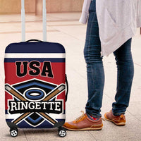 USA 2025 Ringette Luggage Cover Go Champion Team Ringette USA