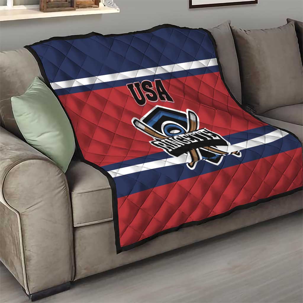 USA 2025 Ringette Quilt Go Champion Team Ringette USA