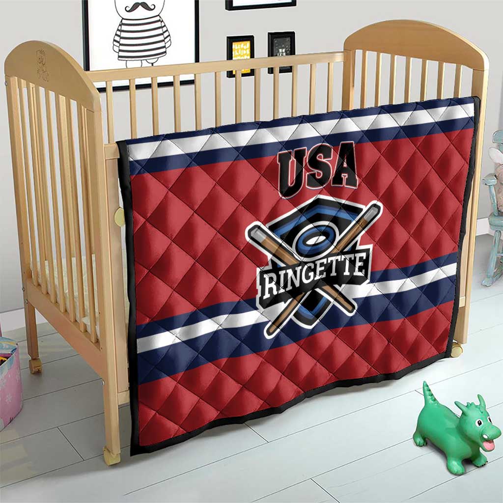 USA 2025 Ringette Quilt Go Champion Team Ringette USA