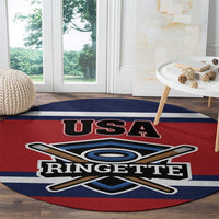 USA 2025 Ringette Round Carpet Go Champion Team Ringette USA