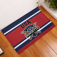 USA 2025 Ringette Rubber Doormat Go Champion Team Ringette USA
