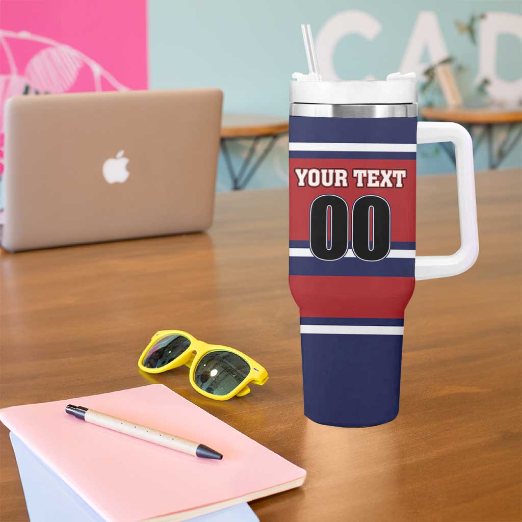 Custom USA 2025 Ringette Tumbler With Handle Go Champion Team Ringette USA