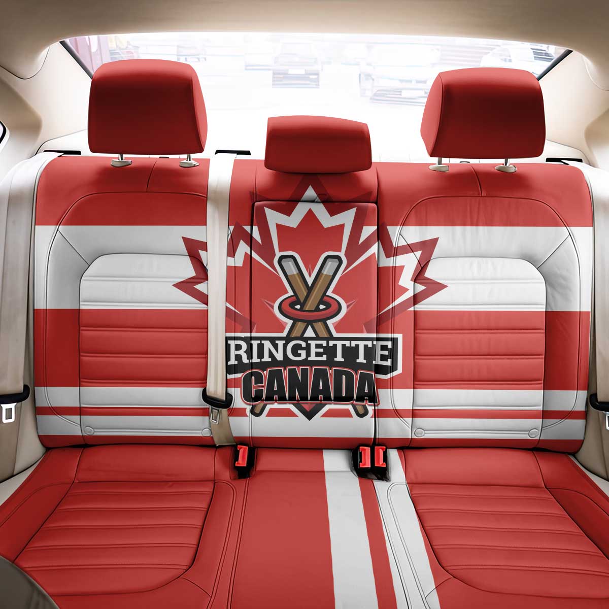 Canada Ringuette Back Car Seat Cover Team Canada Dominates The Game