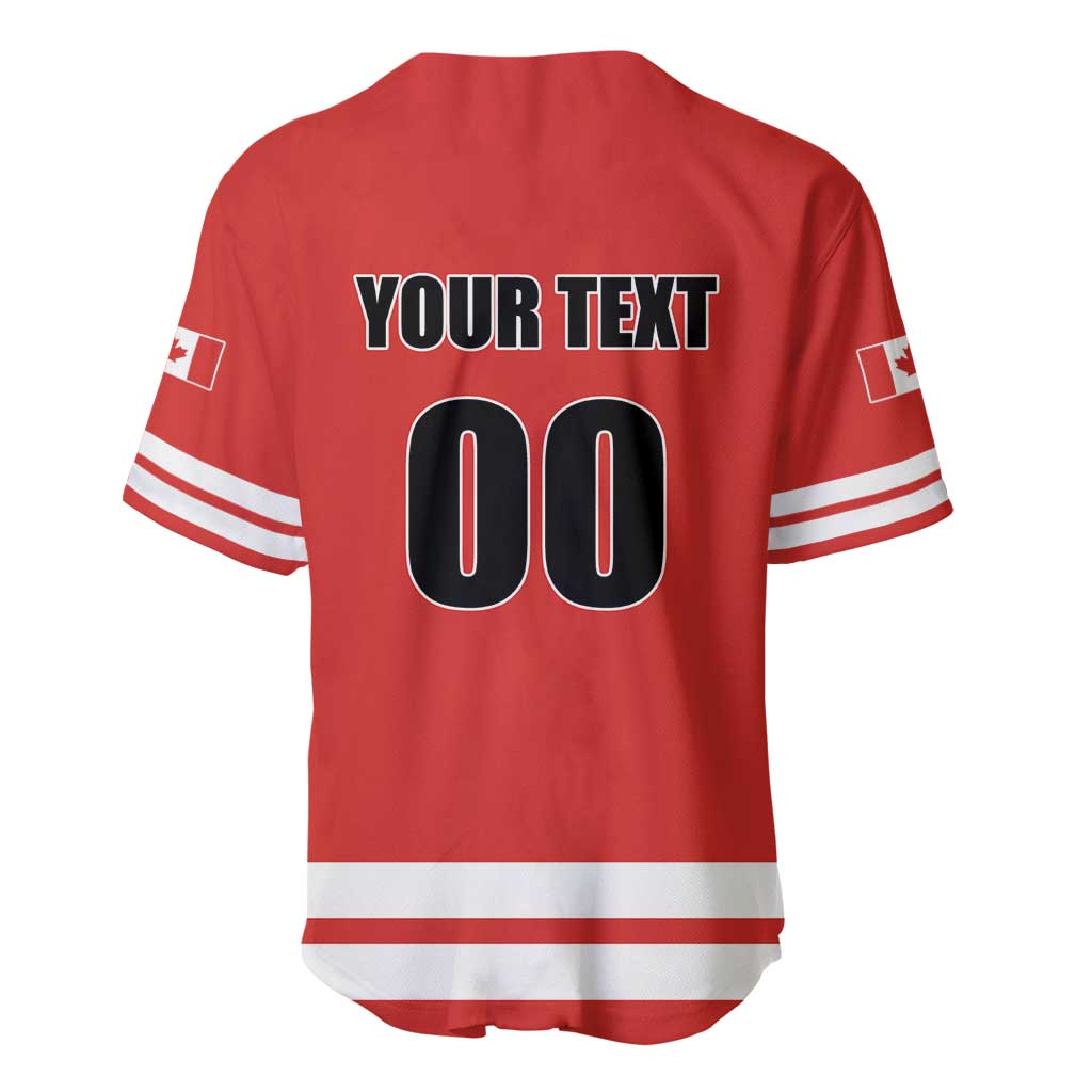 Custom Canada Ringuette Baseball Jersey Team Canada Dominates The Game