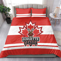 Canada Ringuette Bedding Set Team Canada Dominates The Game