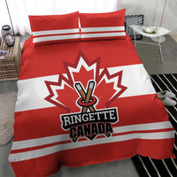 Canada Ringuette Bedding Set Team Canada Dominates The Game