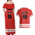 Custom Canada Ringuette Couples Matching Off Shoulder Maxi Dress and Hawaiian Shirt Team Canada Dominates The Game