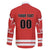 Custom Canada Ringuette Family Matching Long Sleeve Bodycon Dress and Hawaiian Shirt Team Canada Dominates The Game