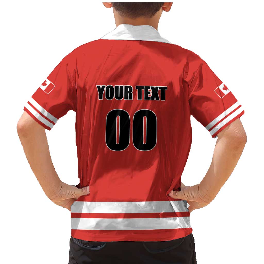 Custom Canada Ringuette Family Matching Mermaid Dress and Hawaiian Shirt Team Canada Dominates The Game