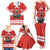 Custom Canada Ringuette Family Matching Tank Maxi Dress and Hawaiian Shirt Team Canada Dominates The Game