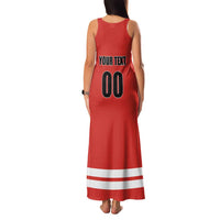 Custom Canada Ringuette Family Matching Tank Maxi Dress and Hawaiian Shirt Team Canada Dominates The Game