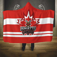 Canada Ringuette Hooded Blanket Team Canada Dominates The Game