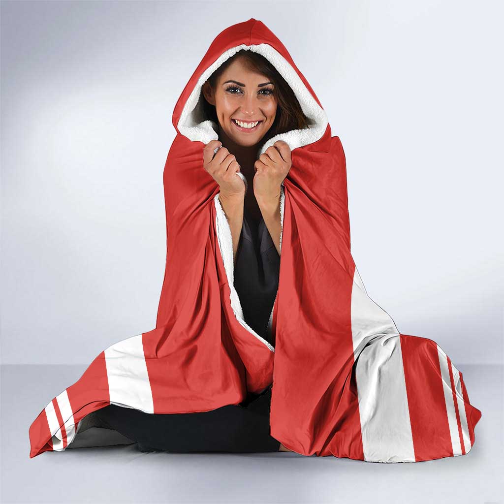 Canada Ringuette Hooded Blanket Team Canada Dominates The Game