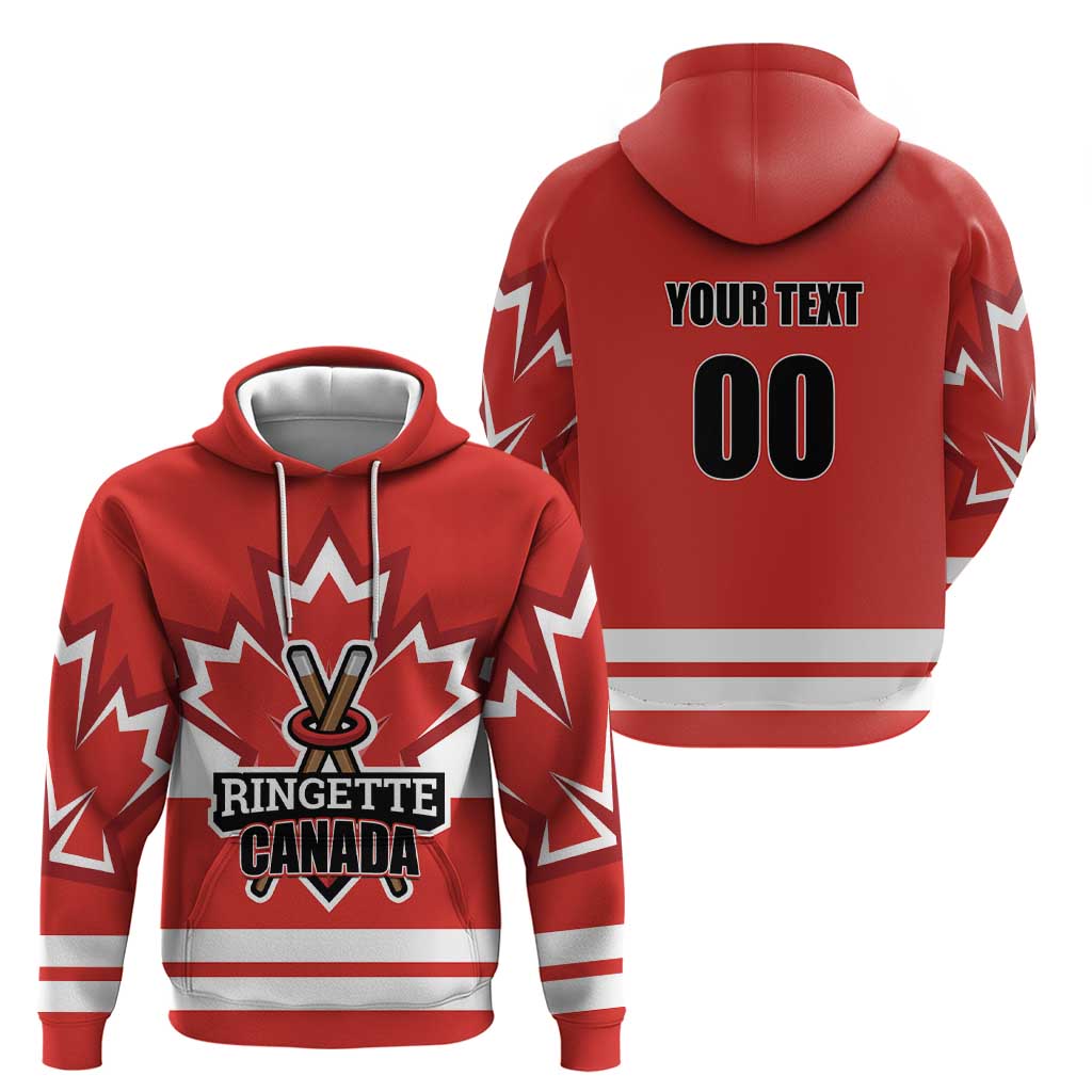 Custom Canada Ringuette Hoodie Team Canada Dominates The Game