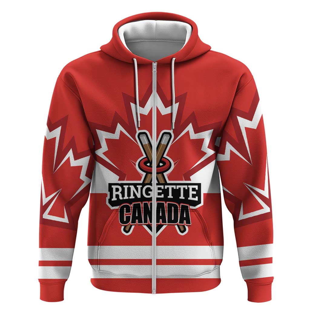 Custom Canada Ringuette Hoodie Team Canada Dominates The Game