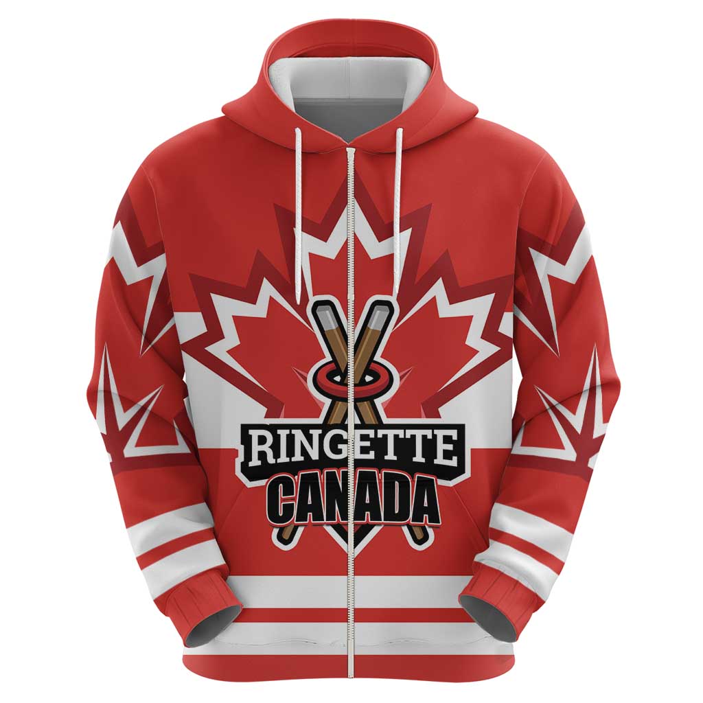 Custom Canada Ringuette Hoodie Team Canada Dominates The Game