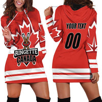 Custom Canada Ringuette Hoodie Dress Team Canada Dominates The Game