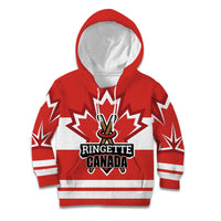 Custom Canada Ringuette Kid Hoodie Team Canada Dominates The Game