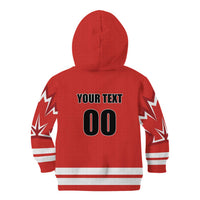 Custom Canada Ringuette Kid Hoodie Team Canada Dominates The Game