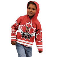 Custom Canada Ringuette Kid Hoodie Team Canada Dominates The Game