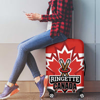 Canada Ringuette Luggage Cover Team Canada Dominates The Game