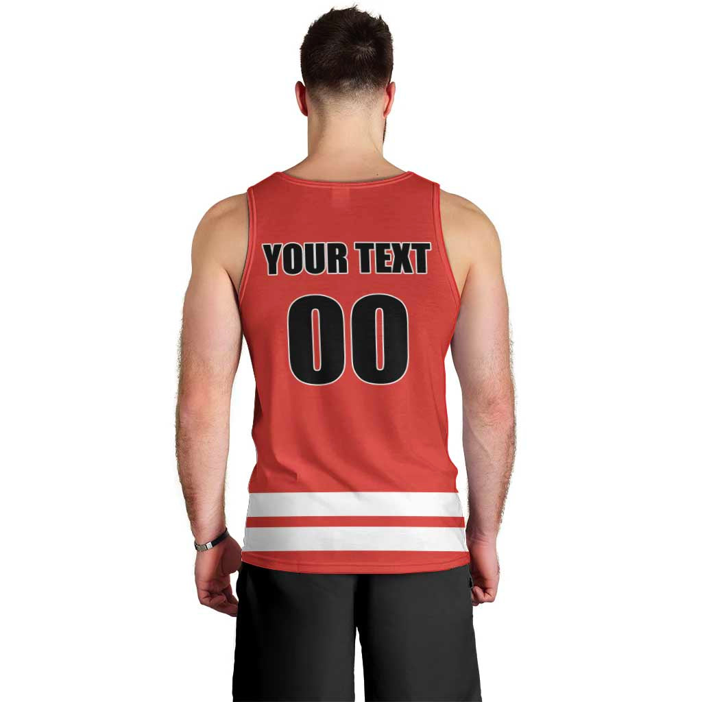 Custom Canada Ringuette Men Tank Top Team Canada Dominates The Game